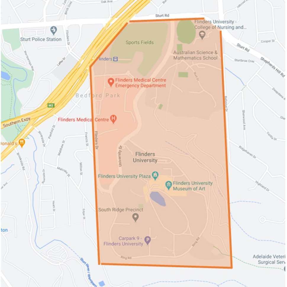 Bedford Park escort boundary