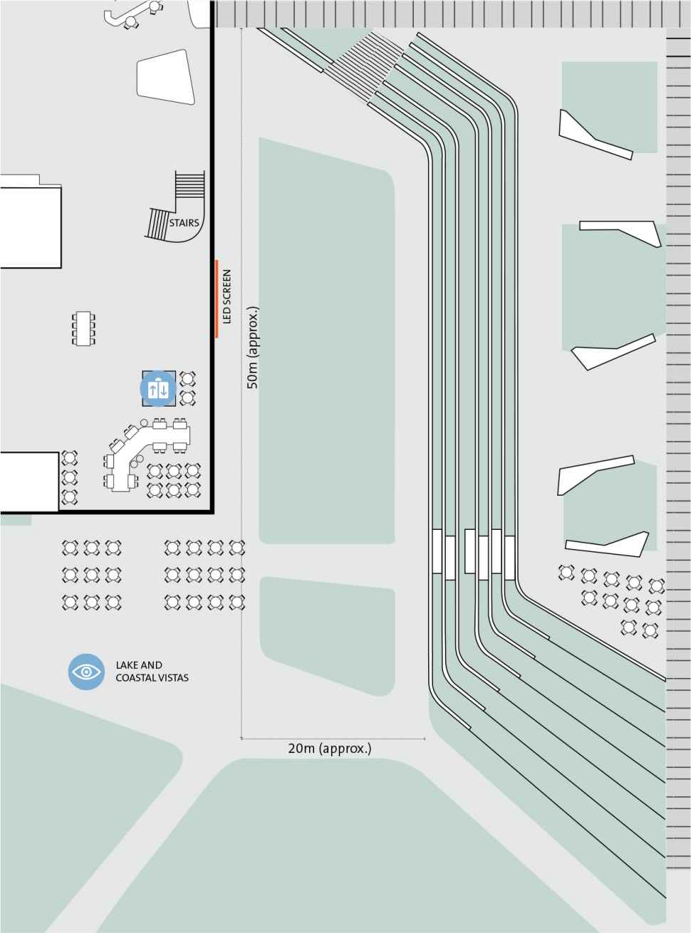 The Plaza layout